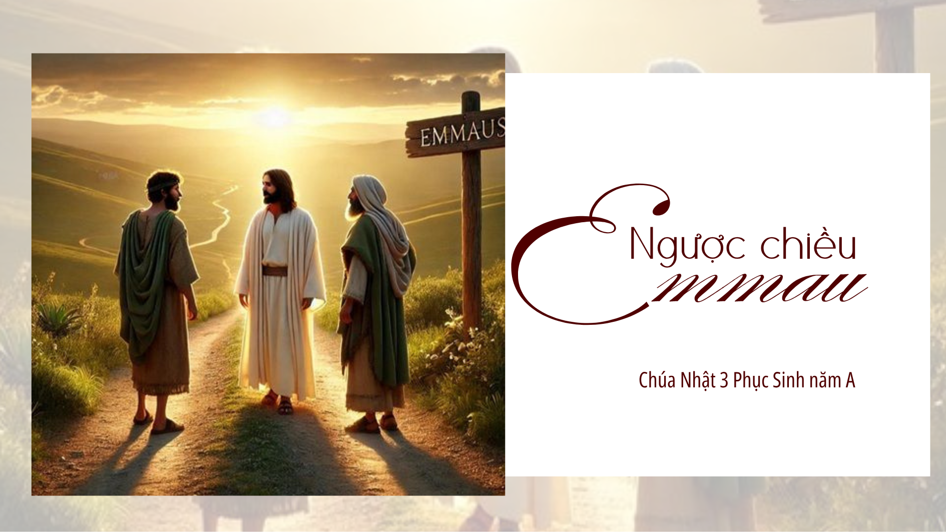 Ngược dòng Emmaus